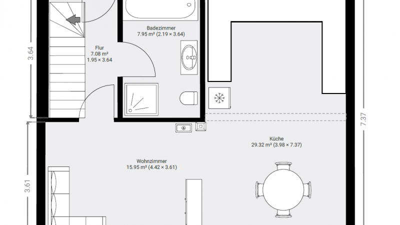 1 Bedroom Bedrooms, 4 Rooms Rooms,3 BathroomsBathrooms,Haus,zu verkaufen,1365